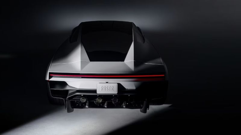 Rear of the new Roadster on Tesla’s product page, captured October 16, 2026